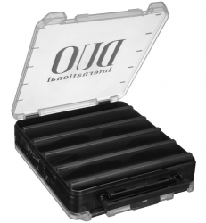 Коробка DUO Reversible Lure Case 160 Pearl Black/Clear (206 x 170 x 44mm)