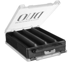 Коробка DUO Reversible Lure Case 180 Pearl Black/Clear (145 x 205 x 50mm)