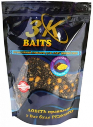 Конопля 3KBaits с кукурузой 70/30 0.8kg