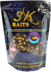 Конопля 3KBaits с горохом 70/30 0.8kg