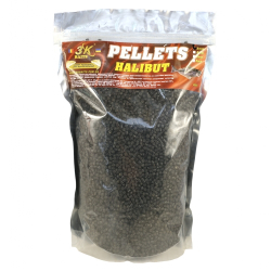 Пеллетс 3KBaits 2mm 0.8kg Halibut Палтус