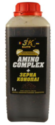 Зерна конопли 3KBaits залитые в AminoComplex 1L