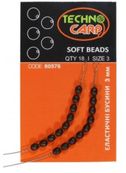 Намисто гумова TECHNOCARP d 3.0 уп.18 шт.