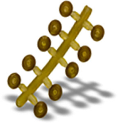 Конічний стопор Gurza Hook Beads Camou #N 20шт