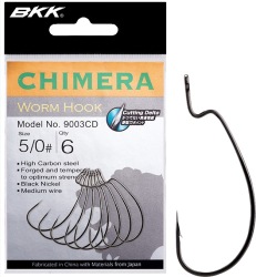 Крючок оффсетный BKK Chimera CD № 1 8шт