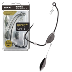 Гачок огружений BKK Тitan Diver+ №6/0 2шт