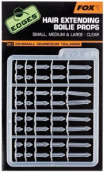 Стопор-удлинитель Fox Edges Extending Boilie Props Clear 80шт