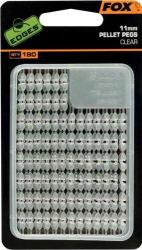 Стопора для пелетса Fox Edges Pellet Pegs Сlear 11mm 180шт
