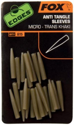 Антитангл Fox Edges Anti-tangle Sleeve Micro Trans Khaki 25шт