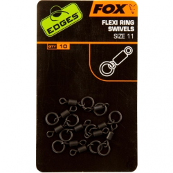 Вертлюг с кольцом Fox Edges Flexi Ring Swivel 11  10шт