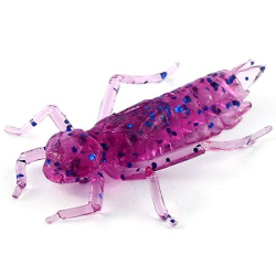 Силікон FishUp Dragonfly 1" (10шт) #015 - Violet Blue