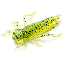 Силікон FishUp Dragonfly 1" (10шт) #026 - Flo Chartreuse Green