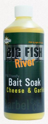 Ликвид Dynamite Baits Big Fish Bait Soak Cheese & Garlicl 500ml