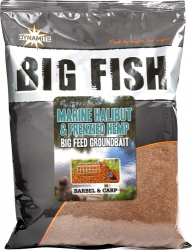 Прикормка Dynamite Baits Marine Halibut & Hemp Groundbait - 1,8kg