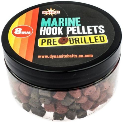 Пеллетс Dynamite Baits Pre-Drilled Marine Halibut Hook Pellets 8mm 150g