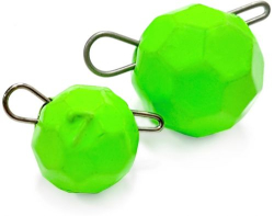 Груз Днепр-Свинец "Fishball" Fluo Green