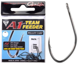 Крючок Gamakatsu A1 TEAM FEEDER Pellet Carp № 10 10шт