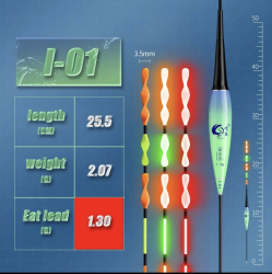 Поплавець розумний проти хвиль та вітру I-01 1.3g 25.5cm