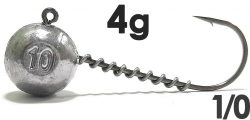 Джиг-головка Jigger з пружинкою кр. Jaxon (Korea) 1/0 4g