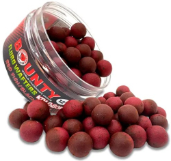 Бойлы Bounty Fluro-вафтерс Kolobok Red Fish / Blackberry (Красная рыба / Ежевика) 8mm