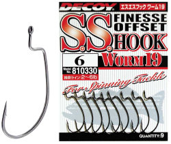 Гачок Decoy Finesse S.S. Hook Worm 19