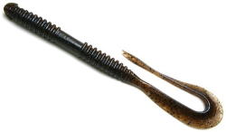 Силикон Keitech Mad Wag Long 11.0" #207 Green Pumpkin PP FLK 1шт