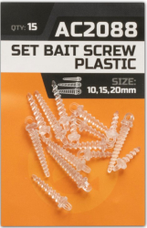 Набір фіксаторів для Pop-Up №10, 16, 20 AC2088 SET bait screws plastic 16шт