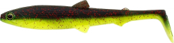 Силікон Westin BullTeez Shadtail 7.5cm 4g Black/Chartreuse 1шт