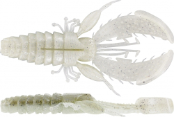 Силикон Westin CreCraw Creaturebait 8.5cm Glow White 1шт
