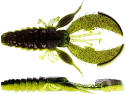 Силикон Westin CreCraw Creaturebait 6.5cm 4g Black/Chartreuse