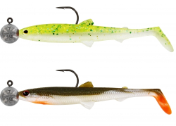 Силикон Westin BullTeez Shadtail R'N'R 9.5cm 7g #4/0 Dark Water Mix 5 (2шт/уп)