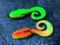 Поролоновая приманка ПрофМонтаж Dancing tail 3,5" #906