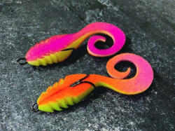 Поролоновая приманка ПрофМонтаж Dancing tail 3,5" #907