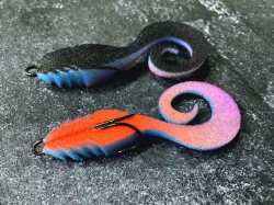 Поролоновая приманка ПрофМонтаж Dancing tail 3,5" #914