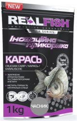 Прикормка Real Fish Карась "Часник" 1kg