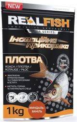Прикормка Real Fish Плітка "Міндаль-Ваніль" 1kg
