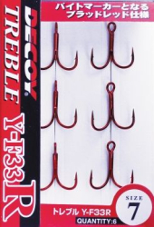 Трійник Decoy Y-F33R №06 6шт