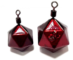 Груз DS Гранатовый "Джиг-риг гранёный"