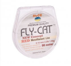 Волосінь Ntec FlyCat Red 50m