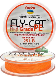 Шнур Ntec FlyCat Orange