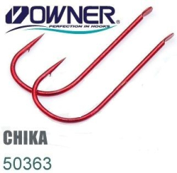 Крючки Owner 50363 Chika Red