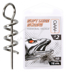 Штопор для силикона Select Soft Lure Screw #2/0 42 mm (3 шт/уп.)