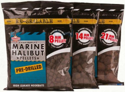Пеллетс Dynamite Baits Pre-Drilled Pellet Marine Halibut 350g