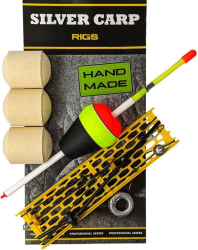 Монтаж на толстолоб Silver Carp Rigs (2 крючка) + технопланктон