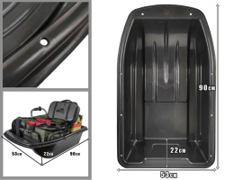 Санки Рибальські Profmontazh 90х53х22см