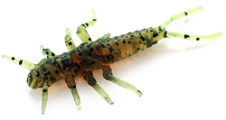 Силикон FishUp Stonefly 0.75" (12шт) #017 - Motor Oil Pepper