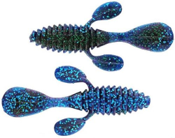 Силикон Gambler Ugly Otter 4" June Bug Shadow Blue 1шт