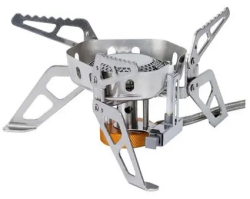 Горелка Tramp со шлангом, пьезоподжигом и ветрозащитой UTRG-046