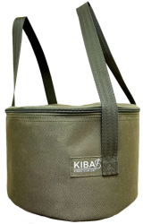Відро для підгодовування Kibas з кришкою, колір хакії 26cm