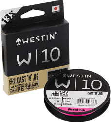 Шнур Westin W10 Cast N Jig 13 Braid Pink 110m